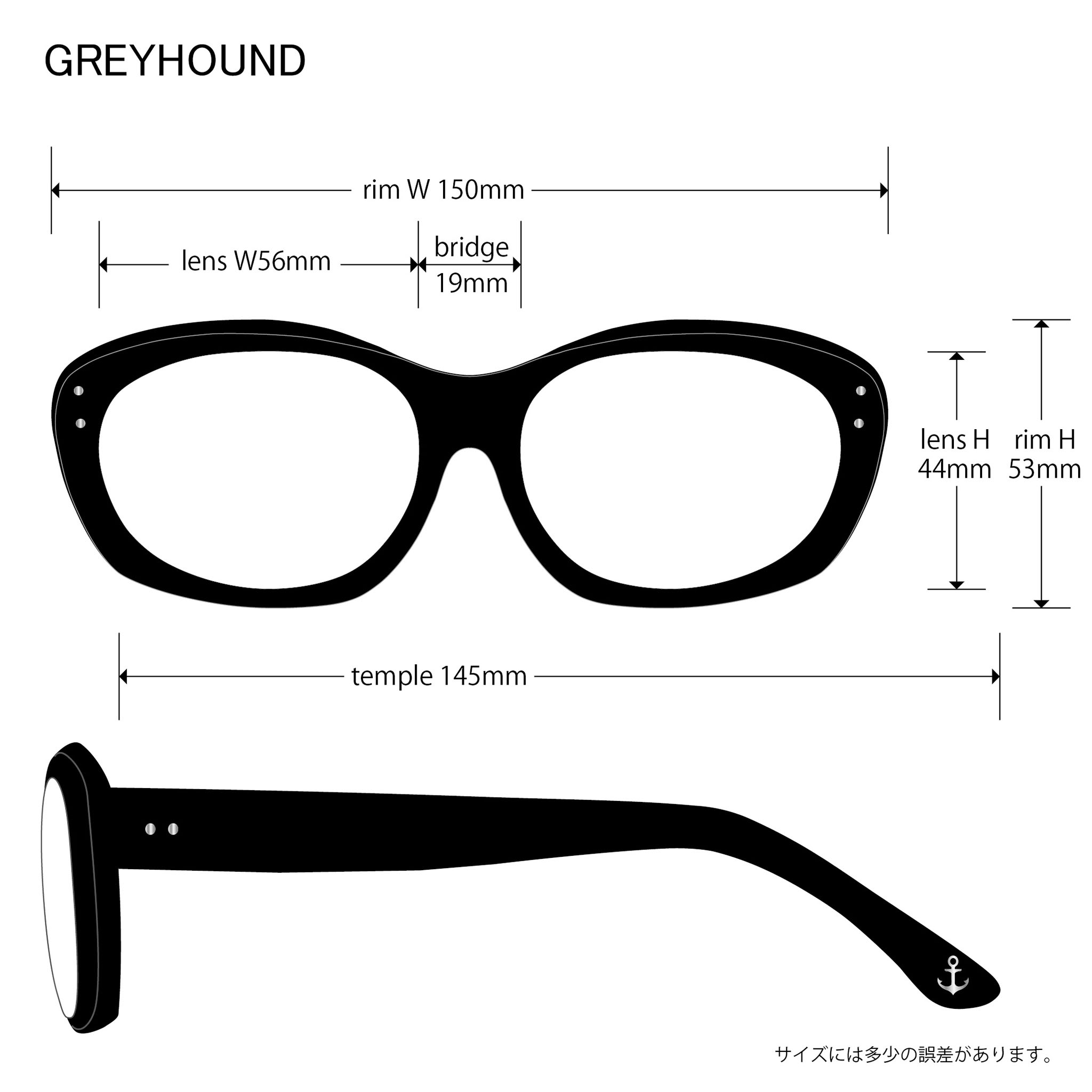 画像: EVILACT eyewear (イーヴルアクト アイウェア) “GREYHOUND”  