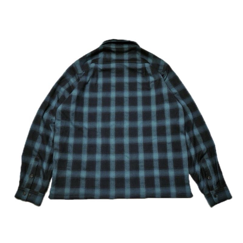 画像2: Vin&Age (ヴィンアンドエイジ) | OMBRE CHECK SHIRT  (2)