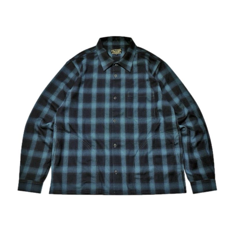 画像1: Vin&Age (ヴィンアンドエイジ) | OMBRE CHECK SHIRT  (1)