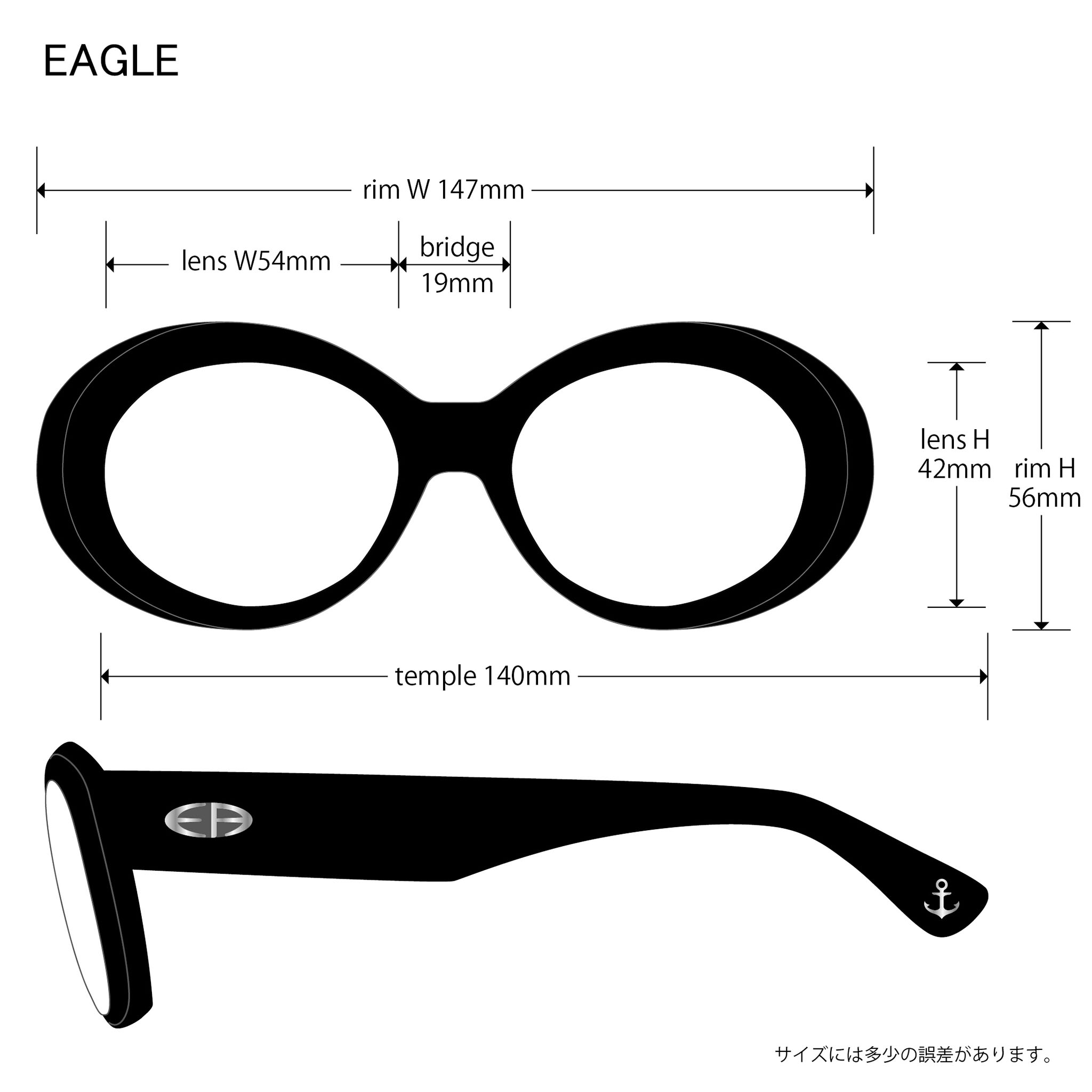 画像: EVILACT eyewear (イーヴルアクト アイウェア) “EAGLE” 