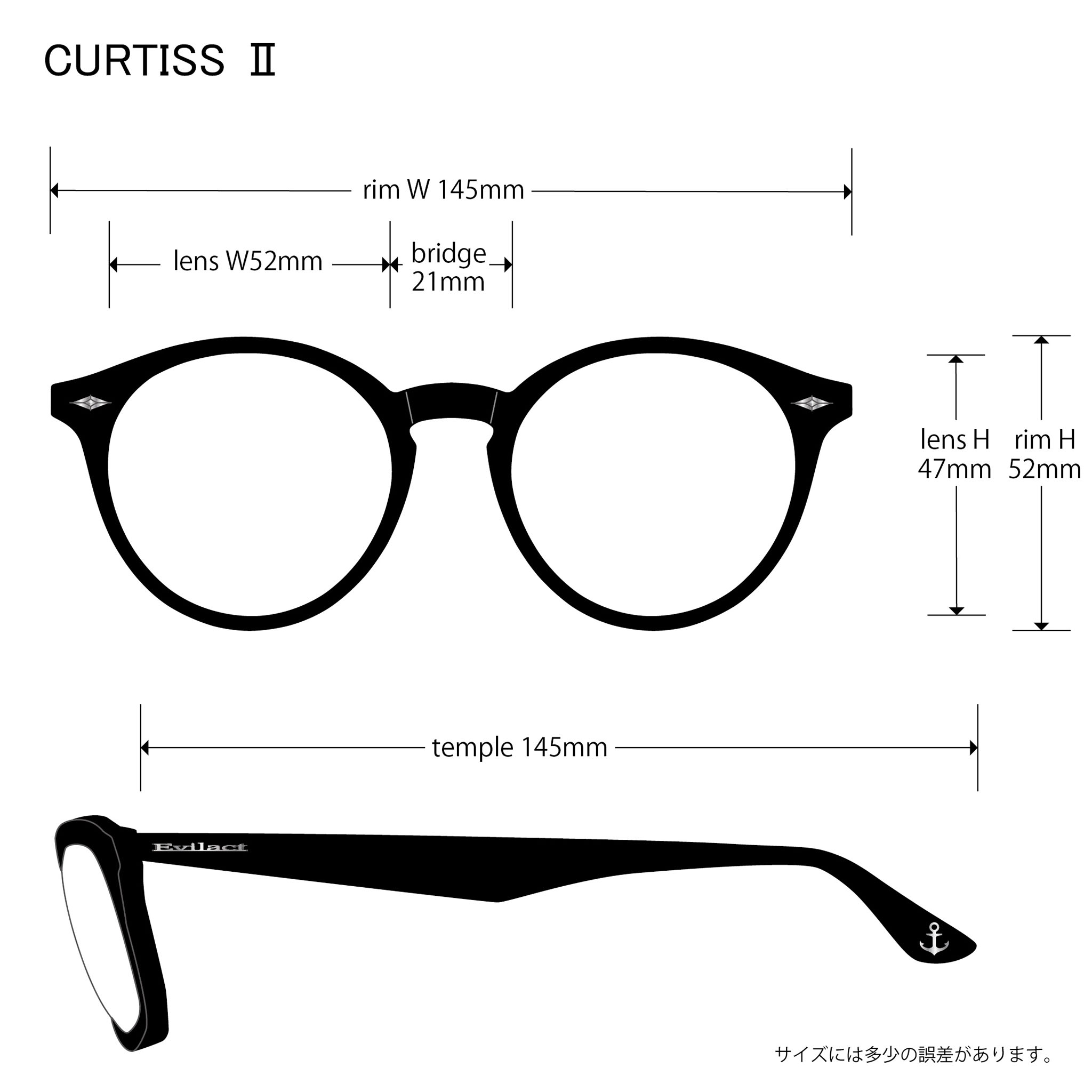 画像: EVILACT eyewear (イーヴルアクト アイウェア) | “CURTISS II” カラー調光 