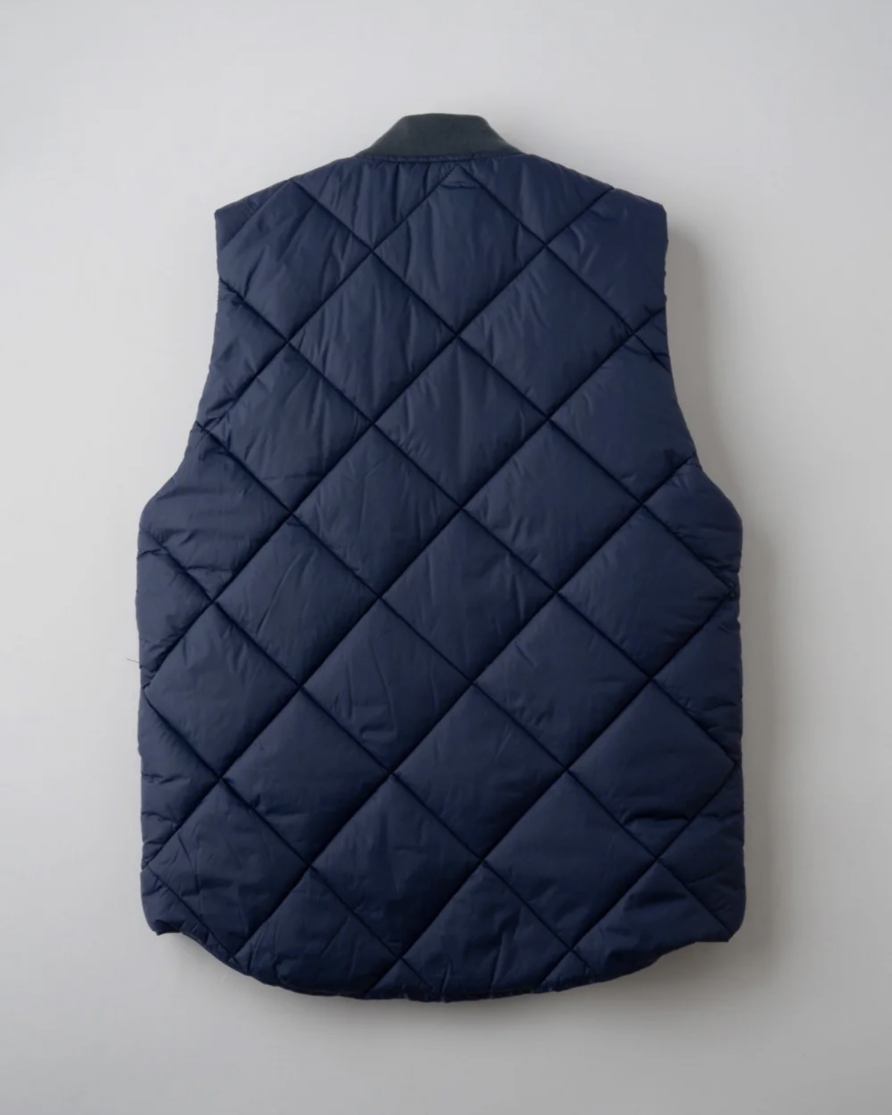 画像2: BLUCO (ブルコ) | RIB COLLAR QUILTING VEST  (2)