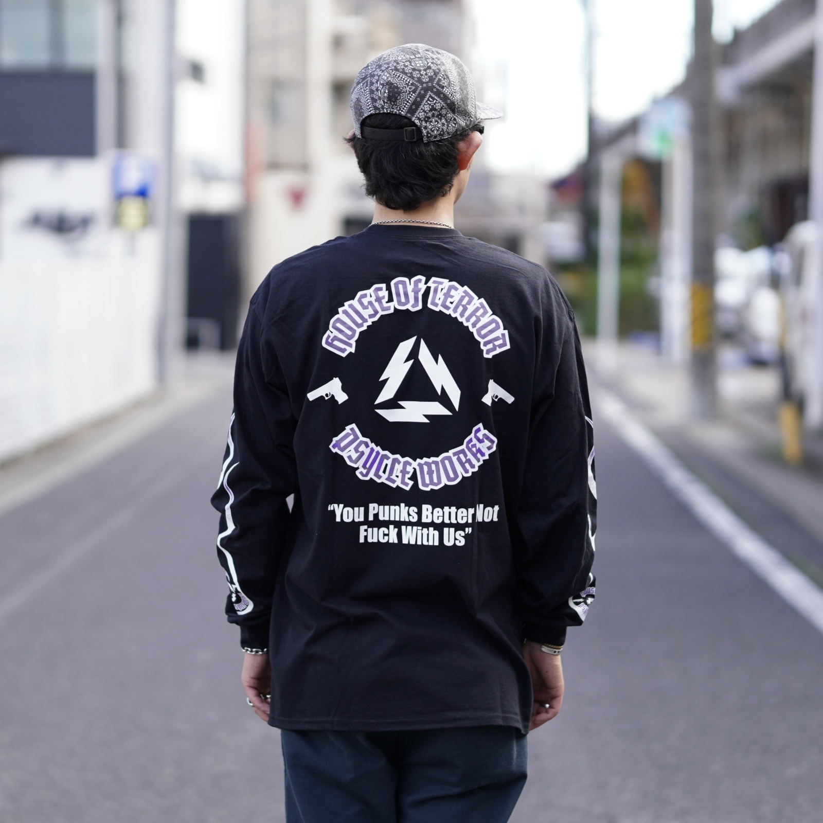 画像1: SAMS (サムズ) | SAMS CHOPPERS SFFS LONG SLEEVE TEE  (1)