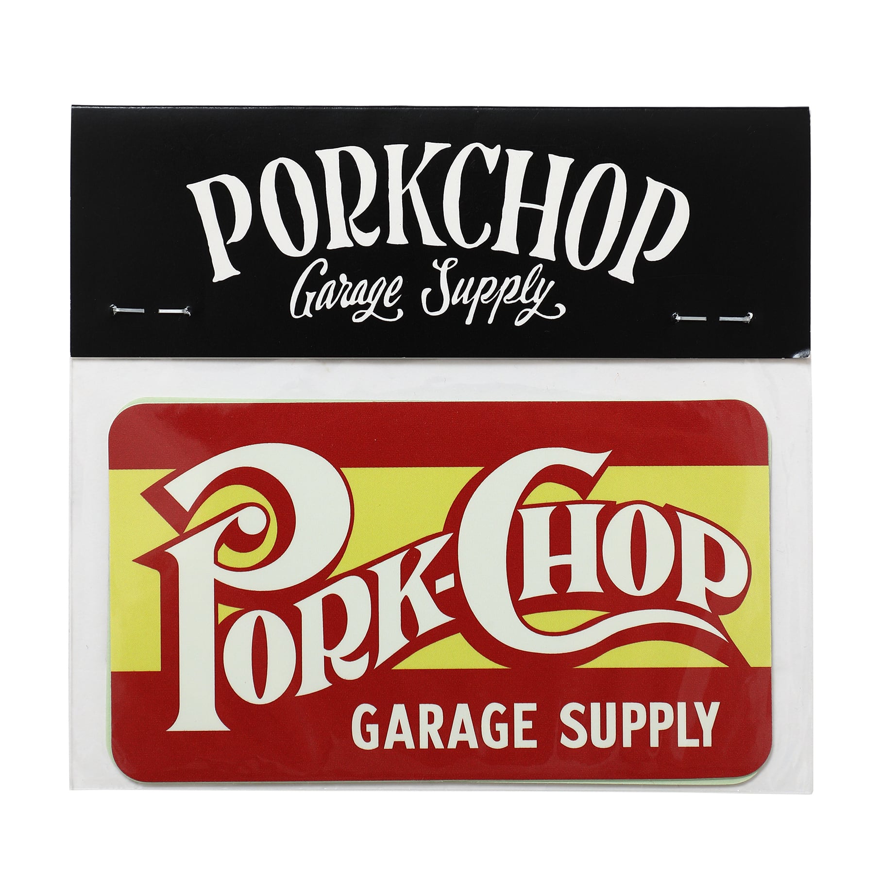 画像2: PORKCHOP GARAGE SUPPLY | SQUARE LOGO STICKER SET  (2)