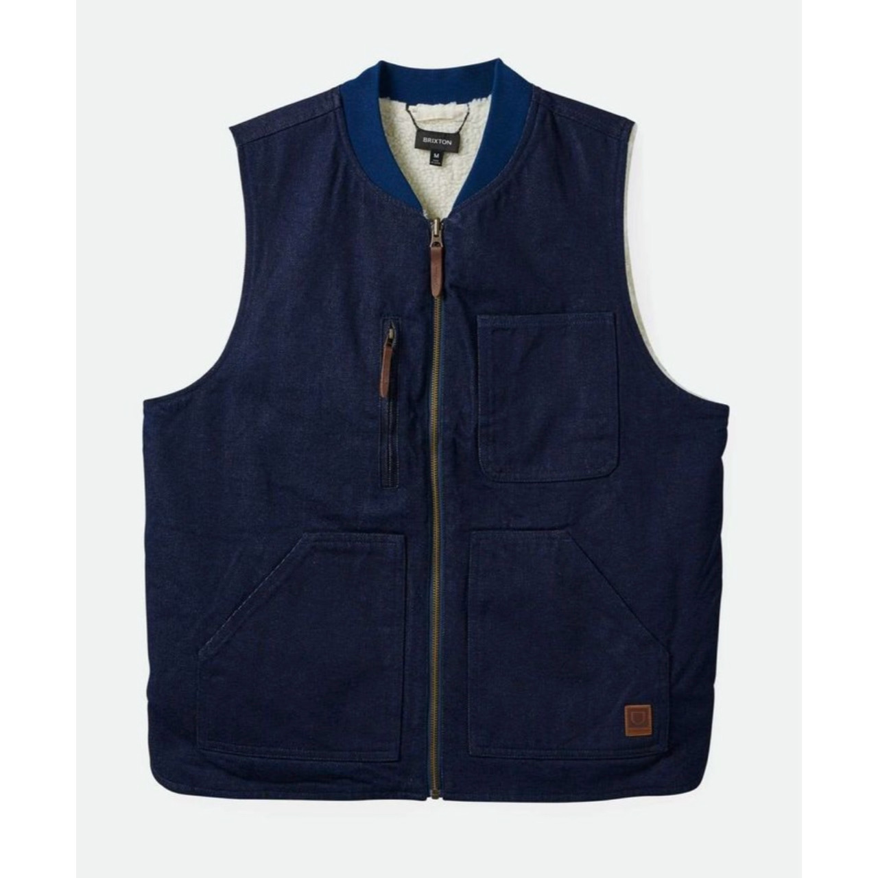 画像1: BRIXTON (ブリクストン) | Brixton Builders Abraham Reversible Vest  (1)