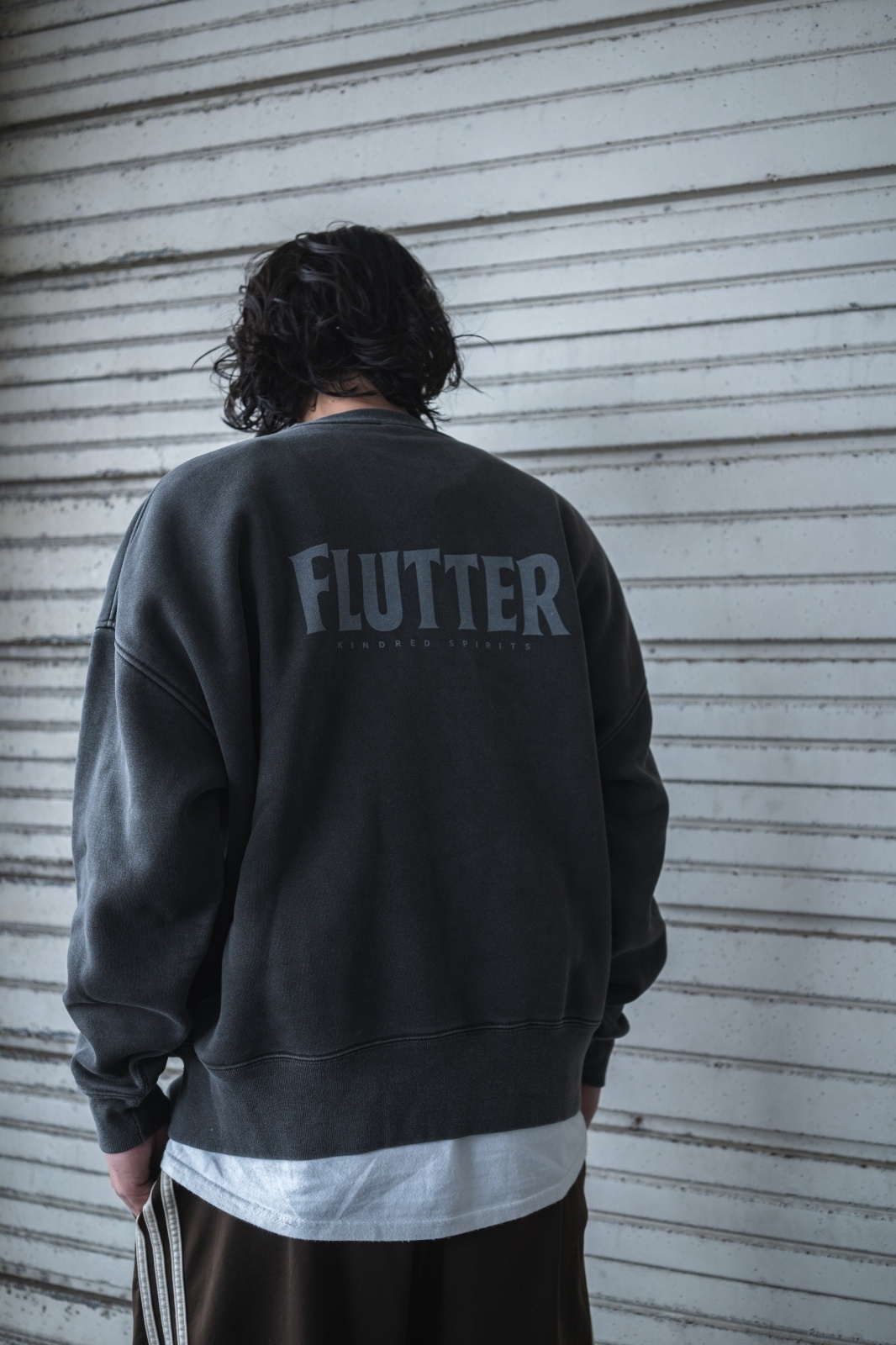 画像: FLUTTER (フラッター) | Pigment Dye B/S OG logo Sweat 