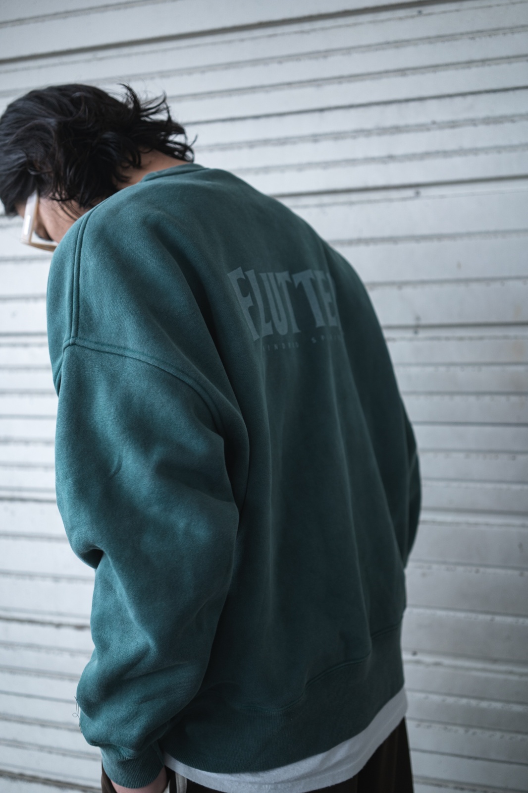 画像: FLUTTER (フラッター) | Pigment Dye B/S OG logo Sweat 