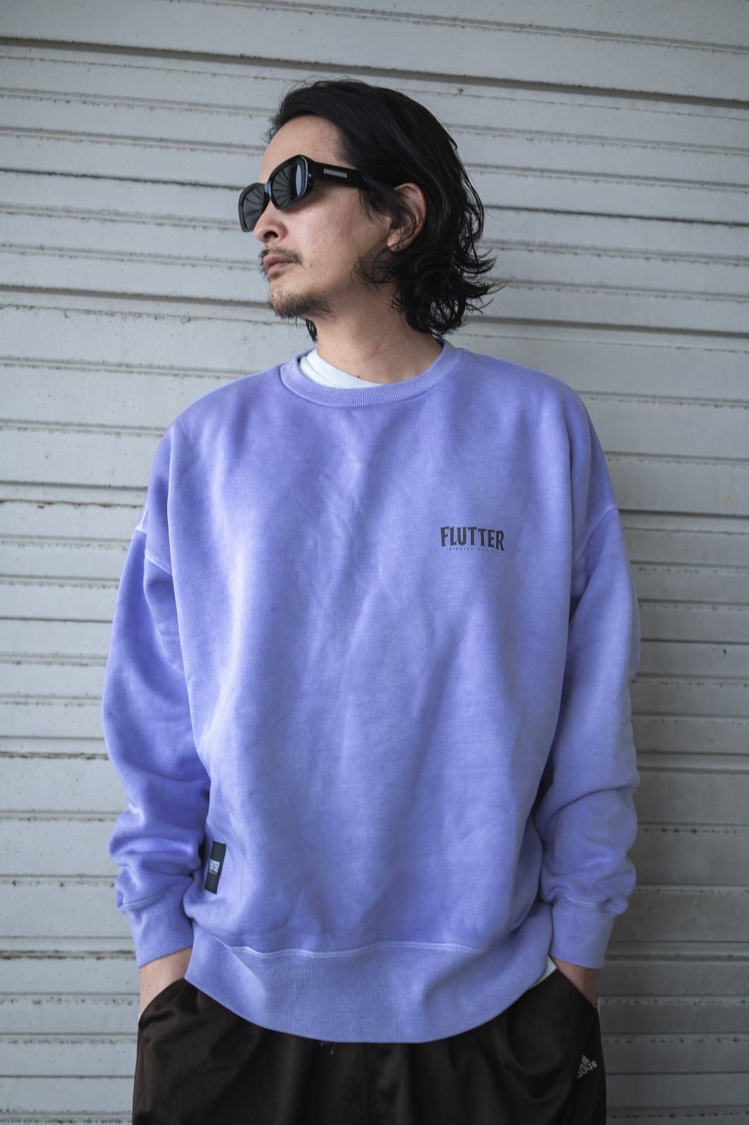 画像: FLUTTER (フラッター) | Pigment Dye B/S OG logo Sweat 