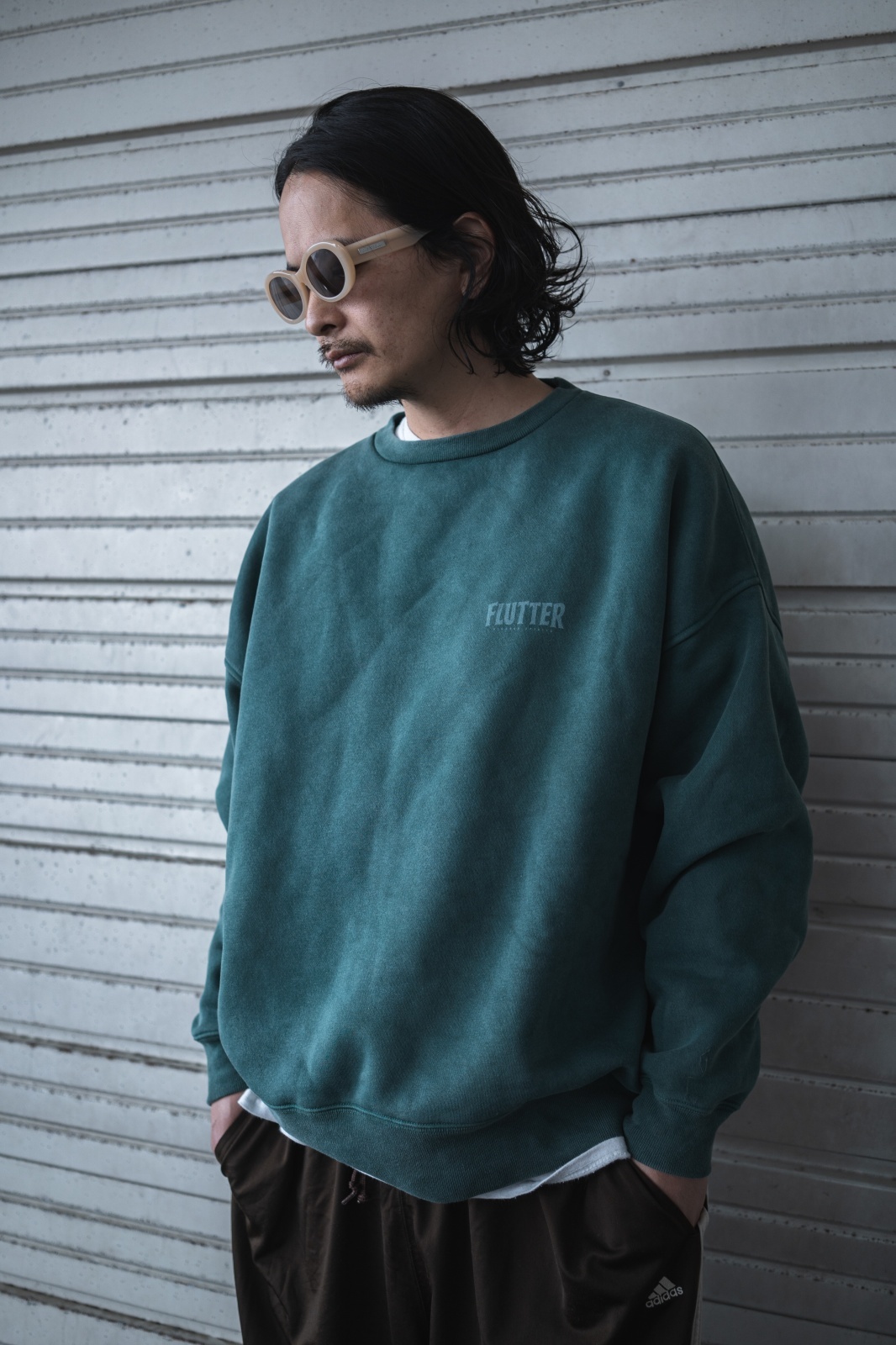 画像: FLUTTER (フラッター) | Pigment Dye B/S OG logo Sweat 